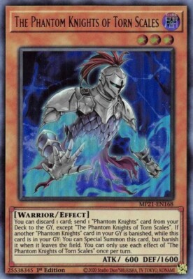 The Phantom Knights of Torn Scales - MP21-EN168 - Ultra Rare -  Yugioh-image