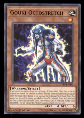 Yugioh Gouki Octostretch #MP19-EN006 2019 Gold Sarcophagus Tin Mega Pack LP-image