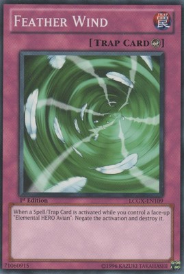 Feather Wind - LCGX-EN109 - Common - Unlimited Edition - Moderately Played-image