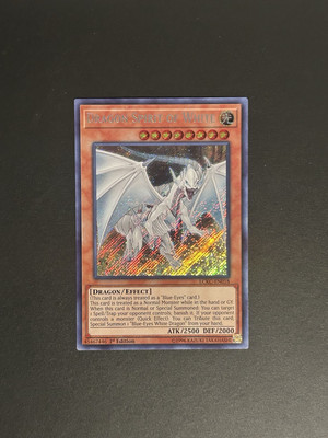 Dragon Spirit of White - LCKC-EN018 - Secret Rare - 1st Edition - NM-image
