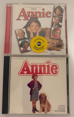 Annie [Original Soundtrack] BOTH VERSIONS--2 CD LOT----VERY GOOD CONDITION!-image