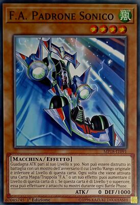 F.A. Sonic Master - Common - 2018 Mega-Tin Mega-Pack - MP18-IT091 ITA New-image