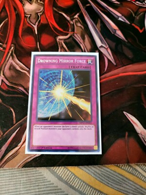 YUGIOH TCG DROWNING MIRROR FORCE MP17-EN041 SECRET 1ST EDITION NM-image