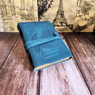 A Journey Leather journal, Notebook, sketchbook Dream journal personalized gift.-image