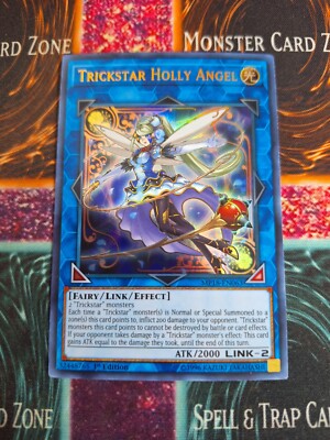 Yu-Gi-Oh! Trickstar Holly Angel MP18-EN063 Ultra Rare 1st Edition Near Mint a1/-image