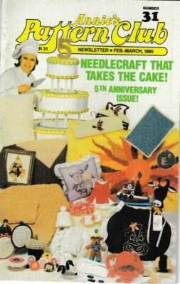 Annie's Pattern Club Newsletter Magazine | February/March 1985 | Number 31-image