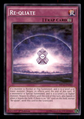 Yugioh Re-qliate #MP15-EN242 2015 Mega-Tins Mega Pack LP-image