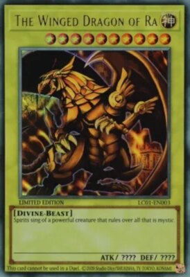 Yugioh! The Winged Dragon of Ra - LC01-EN003 - Ultra Rare - Limited Edition (25t-image