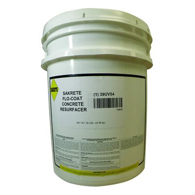 Sakrete Flo-Coat Concrete Resurfacer 50 lb Pail-image