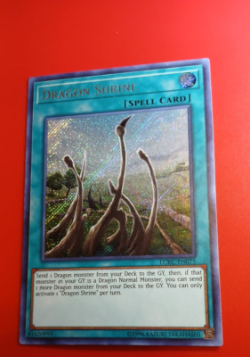Yugioh Dragon Shrine LCKC-EN075 Secret Rare NM-image