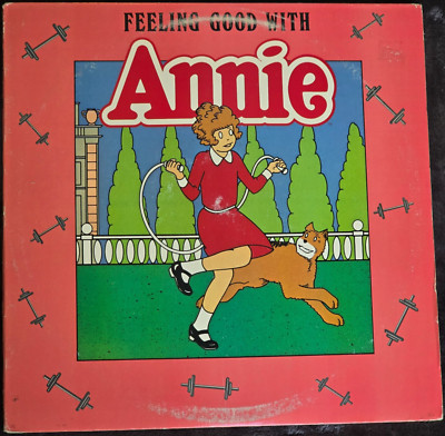 FEELING GOOD WITH ANNIE ~ LP 1982 ~ EX/VG+ ~ CHILDREN'S FITNESS-image