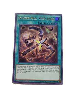 Yu-Gi-Oh! TCG Sky Striker Mecha - Widow Anchor 2019 Gold Sarcophagus Tin Mega...-image