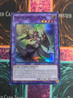 Yu-Gi-Oh! Elder Entity N'tss CT14-EN009 Limited Super Rare NM -image