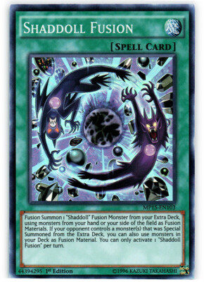 Yugioh! LP Shaddoll Fusion - MP15-EN103 - Super Rare - 1st Edition Lightly Playe-image