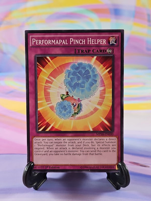 Yu-Gi-Oh TCG Card | Performapal Pinch Helper MP16-EN030 First Edition-image