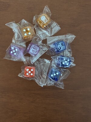 Yu-Gi-Oh! Legendary Duelists Season 3 Dice Set Of 8-image