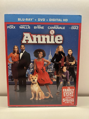 Annie (Blu-ray, 2014) w/ Slipcover-image