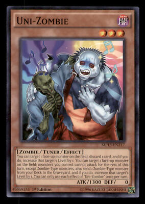 Yugioh Uni-Zombie #MP15-EN217 2015 Mega-Tins Mega Pack LP-image