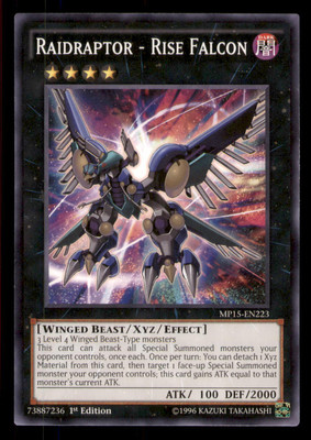 Yugioh Raidraptor #MP15-EN223 2015 Mega-Tins Mega Pack LP-image