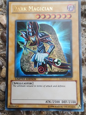 YU-GI-OH! DARK MAGICIAN LC01-EN005 LEGENDARY COLLECTION 1 LIMITED EDITION-image