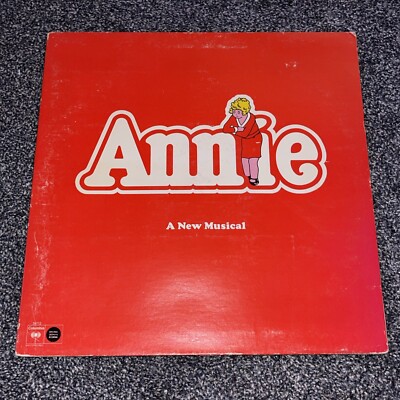 Annie A New Musical 1977 Columbia Records 33 RPM Vinyl Record Album LP-image
