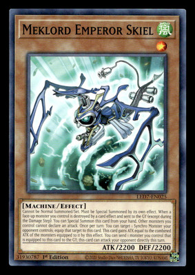 Yugioh Legendary Duelists: Rage of Ra #LED7-EN025 Meklord Emperor Skiel-image