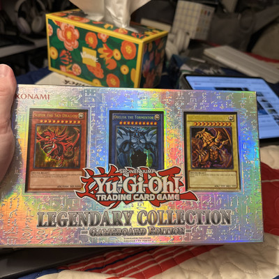 Yu-Gi-Oh! TCG - Legendary Collection Original Box Box Only No Cards-image