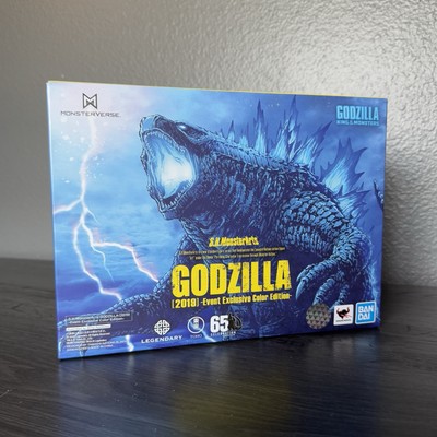S.H. MonsterArts Godzilla 2019 Event Exclusive Color Edition Blue BANDAI SPIRITS-image