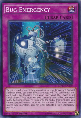 Bug Emergency - MP17-EN040 - Common - 1st Edition Near Mint 2017 Mega Tin Single-image