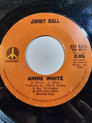 Jimmy Nall : ANNIE WHITE/a face in the mirror  VG F247-image