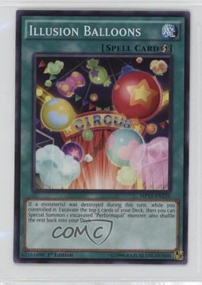 2015 Yu-Gi-Oh! Mega-Tins Mega Pack 1st Edition Illusion Balloons 12bz-image