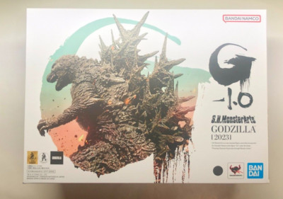 S.H.MonsterArts GODZILLA -1.0 2023 Toy Movies Black Action Figure Bandai SHM-image