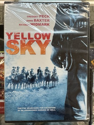Yellow Sky New DVD Featuring Gregory Peck, Annie Baxter, & Richard Widmark New-image