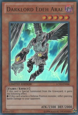 Darklord Edeh Arae - LC02-EN006 - Ultra Rare - Limited Edition - Near Mint-image