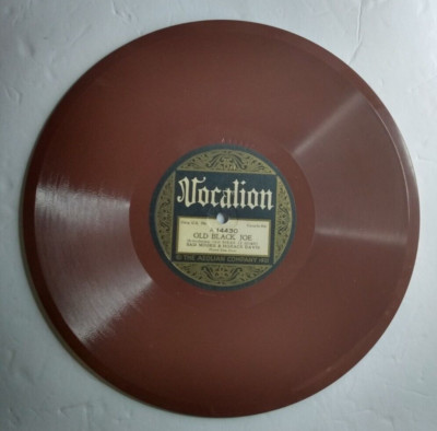 Sam Moore & Horace Davis – Old Black Joe / Annie Laurie - 78 RPM - # 14430-image