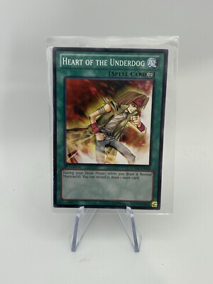 Heart of the Underdog LCYW-EN068 Legendary Collection Yugioh 1st Edition-image