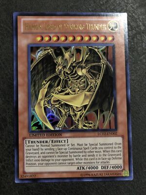 Yu-Gi-Oh! TCG Hamon, Lord of Striking Thunder LC02-EN002 Ultra Rare Limited VLP-image