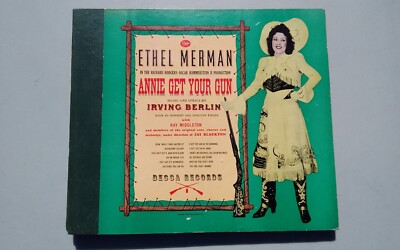 Ethel Merman 78rpm Set Decca Records #A-468 Annie Get Your Gun-image