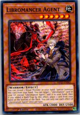 Yu-Gi-Oh Yugioh Libromancer Agent MP23-EN045 Mega Tin 2023 Dueling Heroes-image