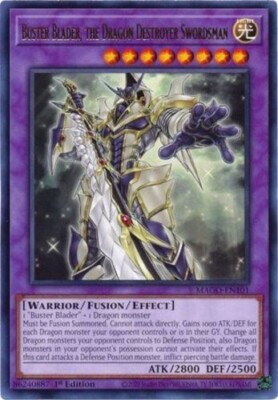 Buster Blader, the Dragon Destroyer Swordsman MP16-EN210 2016 1st VLP Secret-image