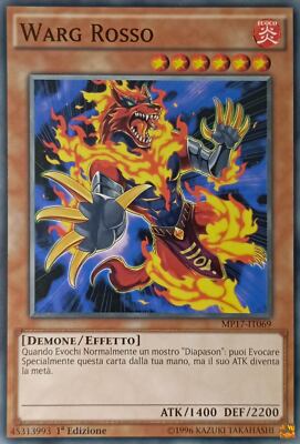 Red Warg - Common - 2017 Mega-Tin Mega Pack - MP17-IT069 - Italian - New-image