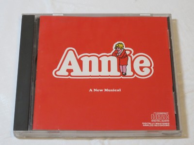 Annie A New Musical Original Cast Recording CD 1977 Columbia Records -image