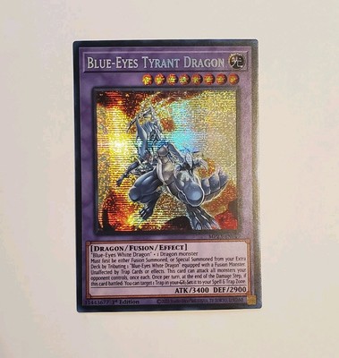 Blue-Eyes Tyrant Dragon MP23-EN019 25th Anniversary Tin: Dueling Heroes Mega...-image