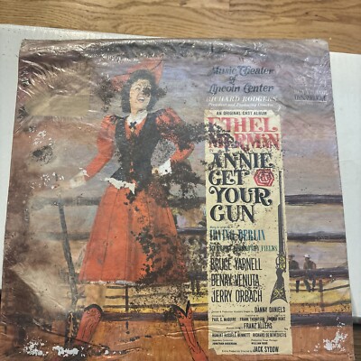ANNIE GET YOUR GUN LP ETHEL MERMAN Original Cast RCA LSO-1124 SEALED MINT 1966-image
