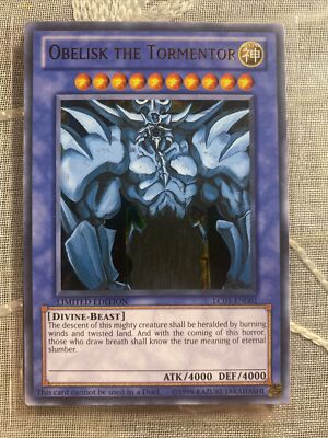 Obelisk the Tormentor Yu-Gi-Oh Legendary Collection LC01-EN001 MP-image