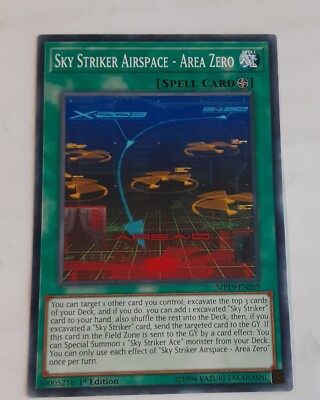 Yu-Gi-Oh! TCG Sky Striker Airspace - Area Zero 2019 Gold Sarcophagus Tin Mega P…-image
