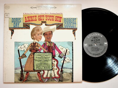 1963 Annie Get Your Gun Doris Day Robert Goulet Vinyl LP Record VG+-image