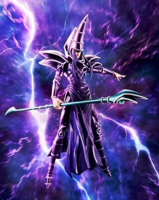 S.H.MonsterArts Yu-Gi-Oh! Duel Monsters Dark Magician TAMASHII NATIONS Bandai-image