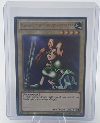 1x (M/NM) Kanan the Swordmistress - LCYW-EN228 - Ultra Rare - 1st Edition YuGiOH-image