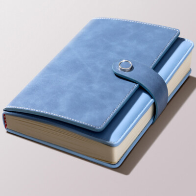 Thick PU Leather Journal A5 Notebook Lined Paper Writing Diary Planner 320 Pages-image
